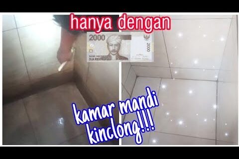 Cara Membersihkan Kamar Mandi Keramik Dengan Mudah