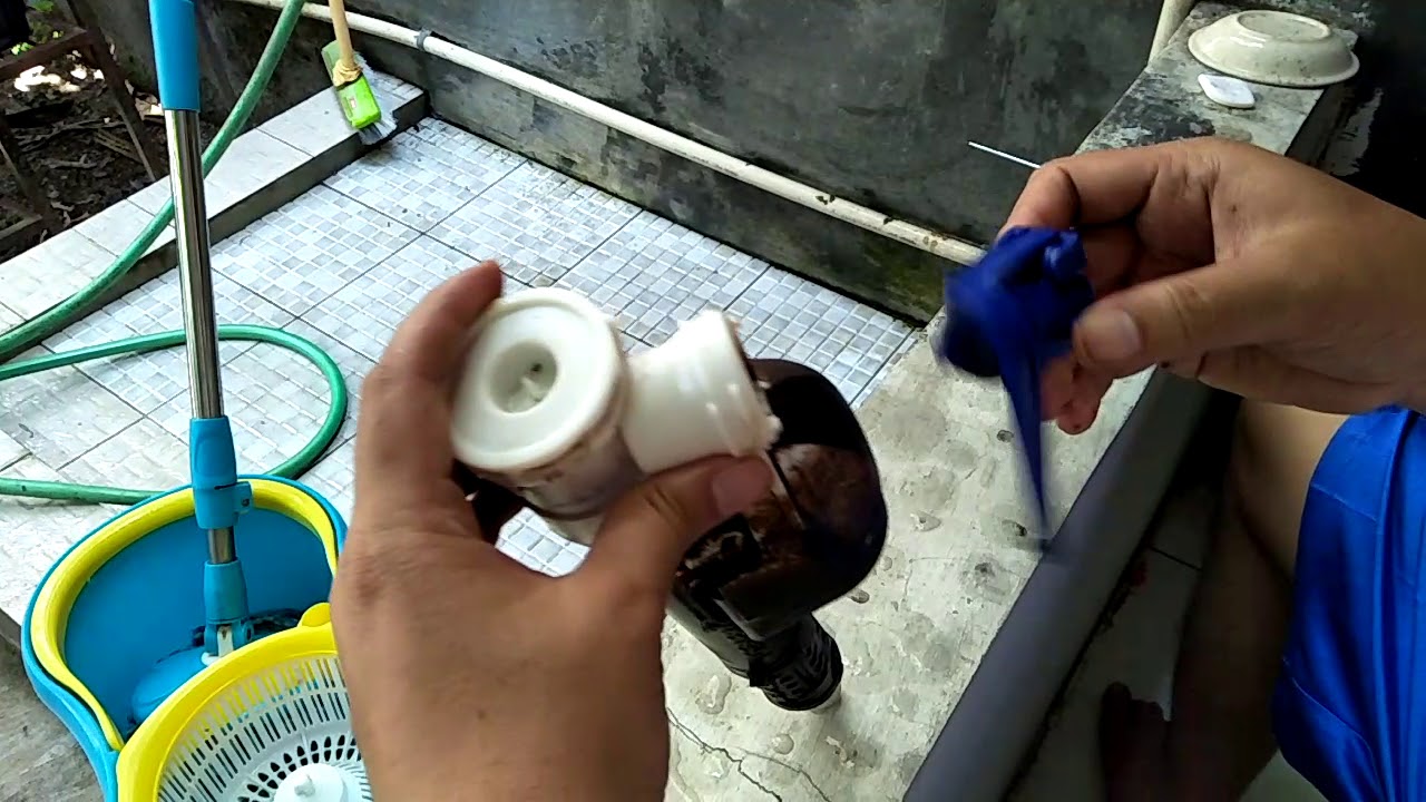 cara memperbaiki pelampung closet duduk toto