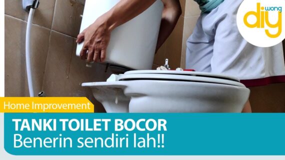 Memperbaiki Flush Tangki Toilet Bocor Sendiri