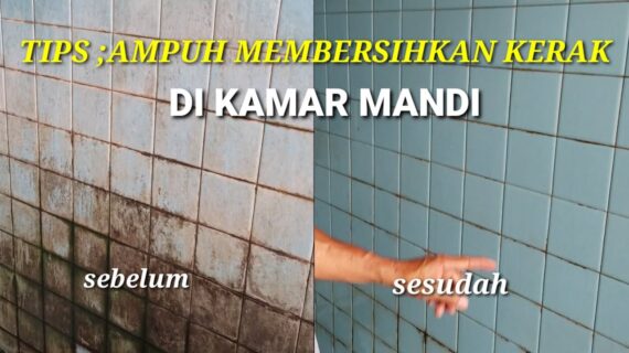Cara Membersihkan Kerak Di Kamar Mandi Yang Bandel