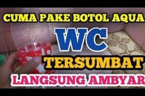 Cara Mengatasi Wc Mampet Mudah Dan Murah !!