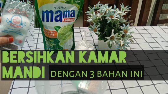 Tips Membersihkan Kamar Mandi Dengan Bahan Bahan Yang Ada Dirumah||Langsung
