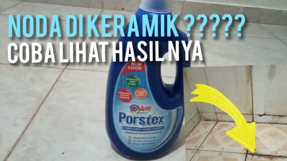 Cara Membersihkan Kamar Mandi Pakai Porstex. Noda Membandel Hilang