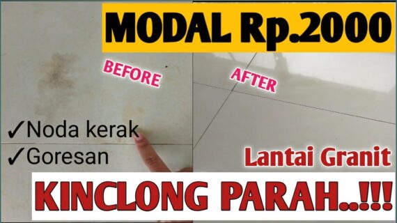Cara Ampuh Membersihkan Lantai Granit Dari Noda Dan Kerak Membandel