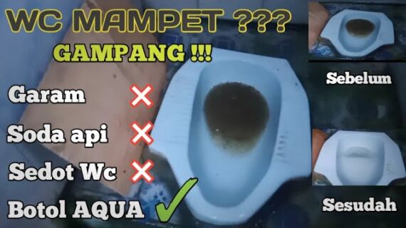 Wc Mampet ??? Ini Cara Mengatasinya, Mudah, Ga Ribet