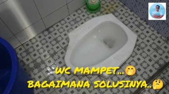 Cara Mengatasi WC Tersumbat/ WC Mampet Dengan Mudah