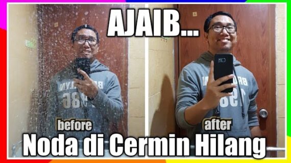 Cara Bersihkan Noda Membandel di Cermin