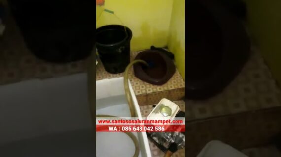 tanpa soda api, mengatasi wc mampet, kloset tersumbat, cara memperbaiki,
