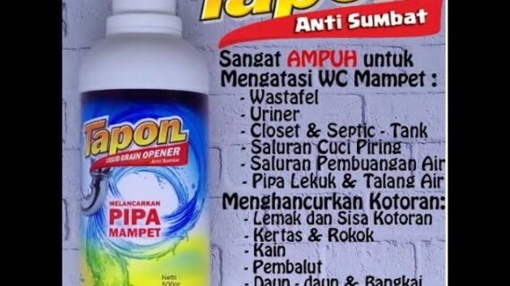 Grosir Anti Sumbat TAPON Mengatasi Wc Mampet Dengan Cepat Dan