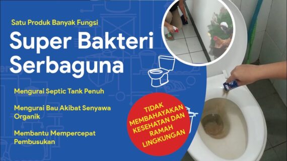 CARA MENGURAI SEPTIC TANK PENUH dengan cepat bahkan menguraikan BAU
