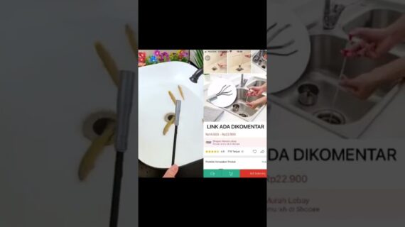 Penjepit Sampah Wastafel Racun Shopee