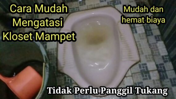 Cara Mudah Atasi Kloset Mampet