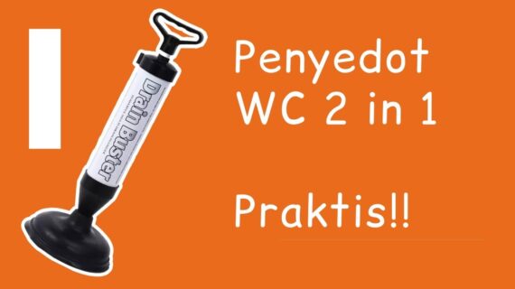 Penyedot WC dan Wastafel Mampet 2 in 1 Drain Buster