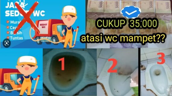 Waw ampuh!Solusi wc mampet terbaru 2023 tanpa sedot wc!cuma 35rb