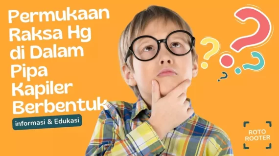 Permukaan Raksa (Hg) di Dalam Pipa Kapiler Berbentuk Cekung