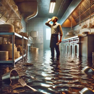 saluran mampet di restoran